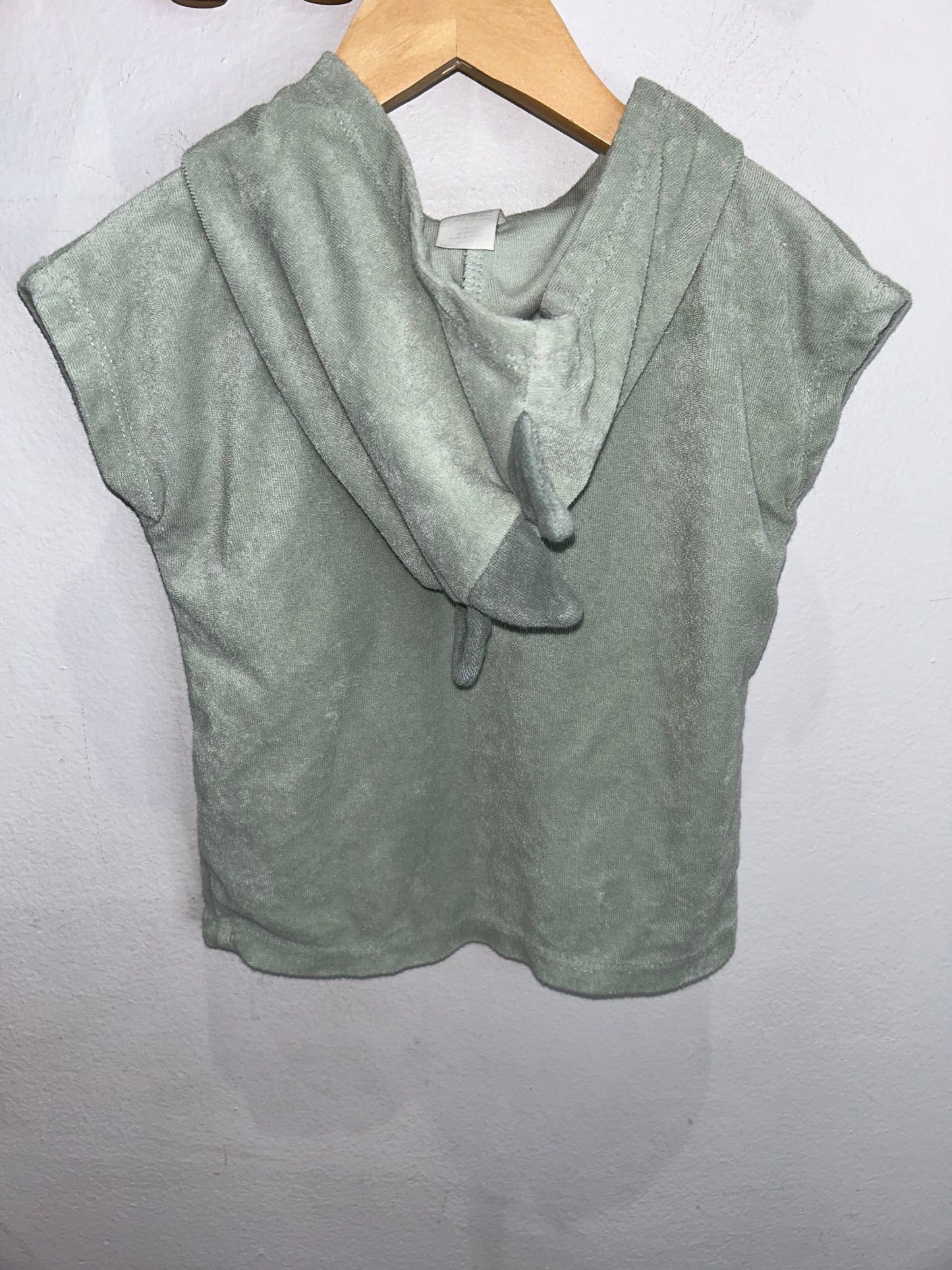 Dino hood terry set 12-18m