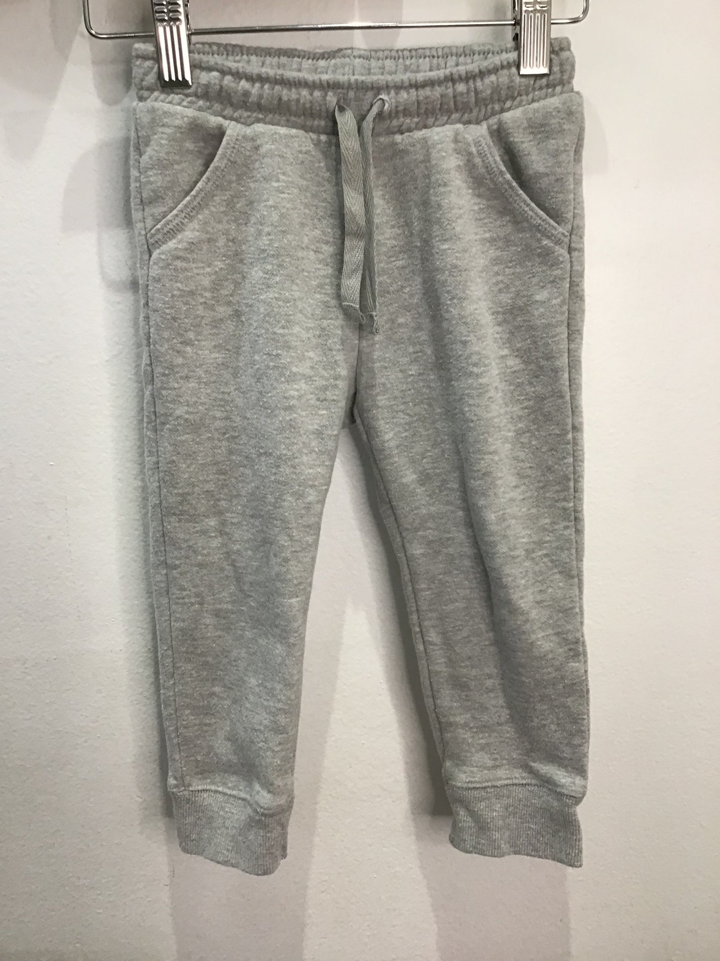 Light grey classic joggers 2y
