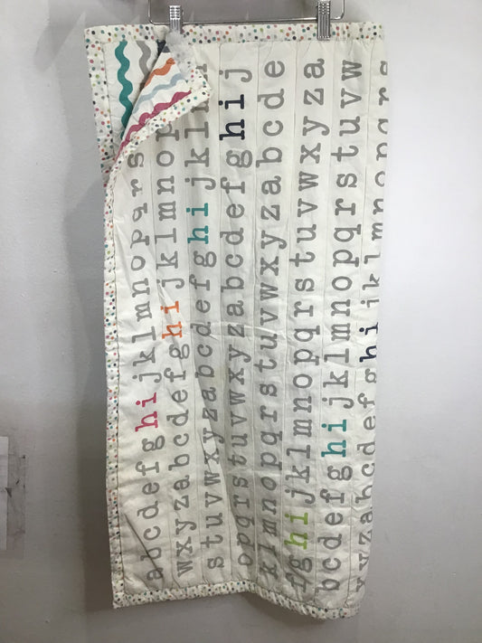Picnic blanket alphabets