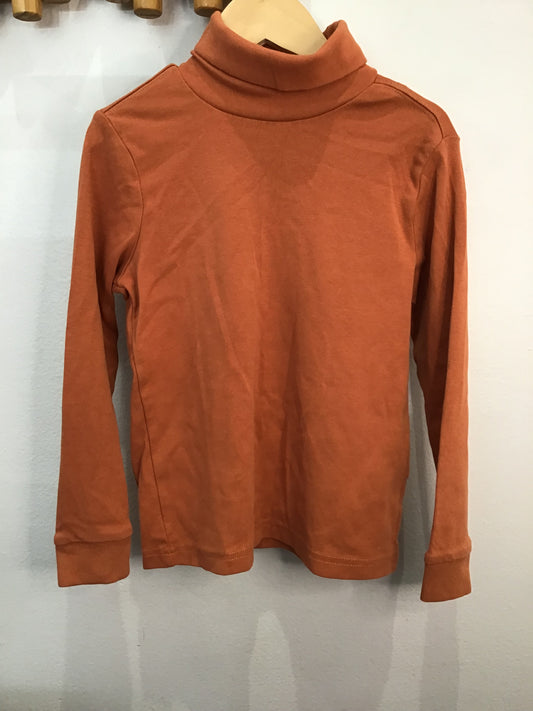 Turtleneck orange 4-5y