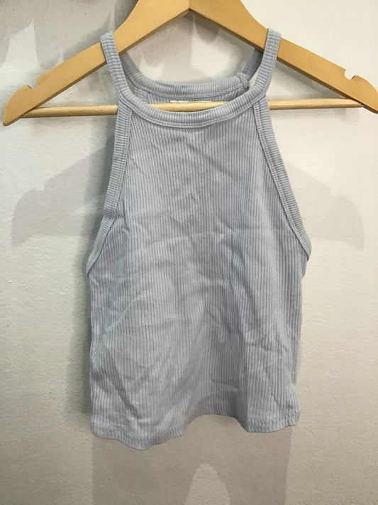 Tanktop crop blue - adult XXS