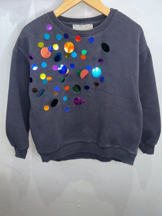 Big sequins pullover 8y