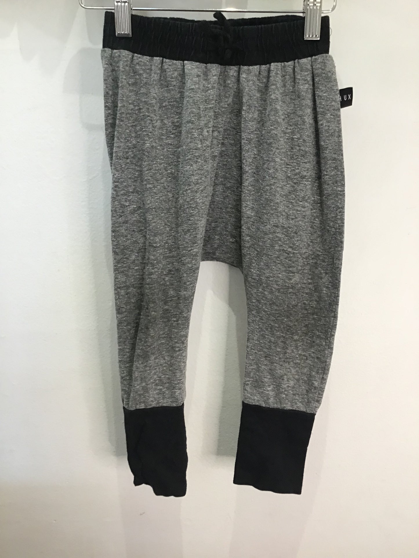 Huxbaby grey cotton pants 5y*