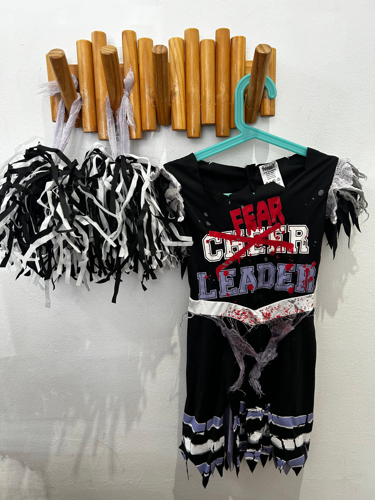 Zombie cheerleader 4-6y
