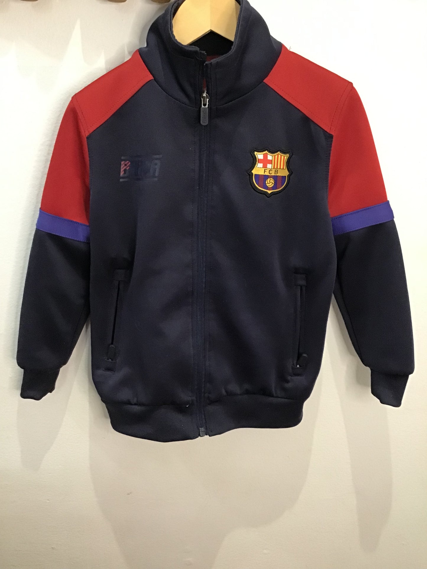 FC Barcelona activewear zipup 6y