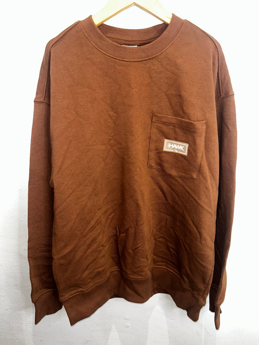 Tony Hawk brown pullover 11-12y NEW