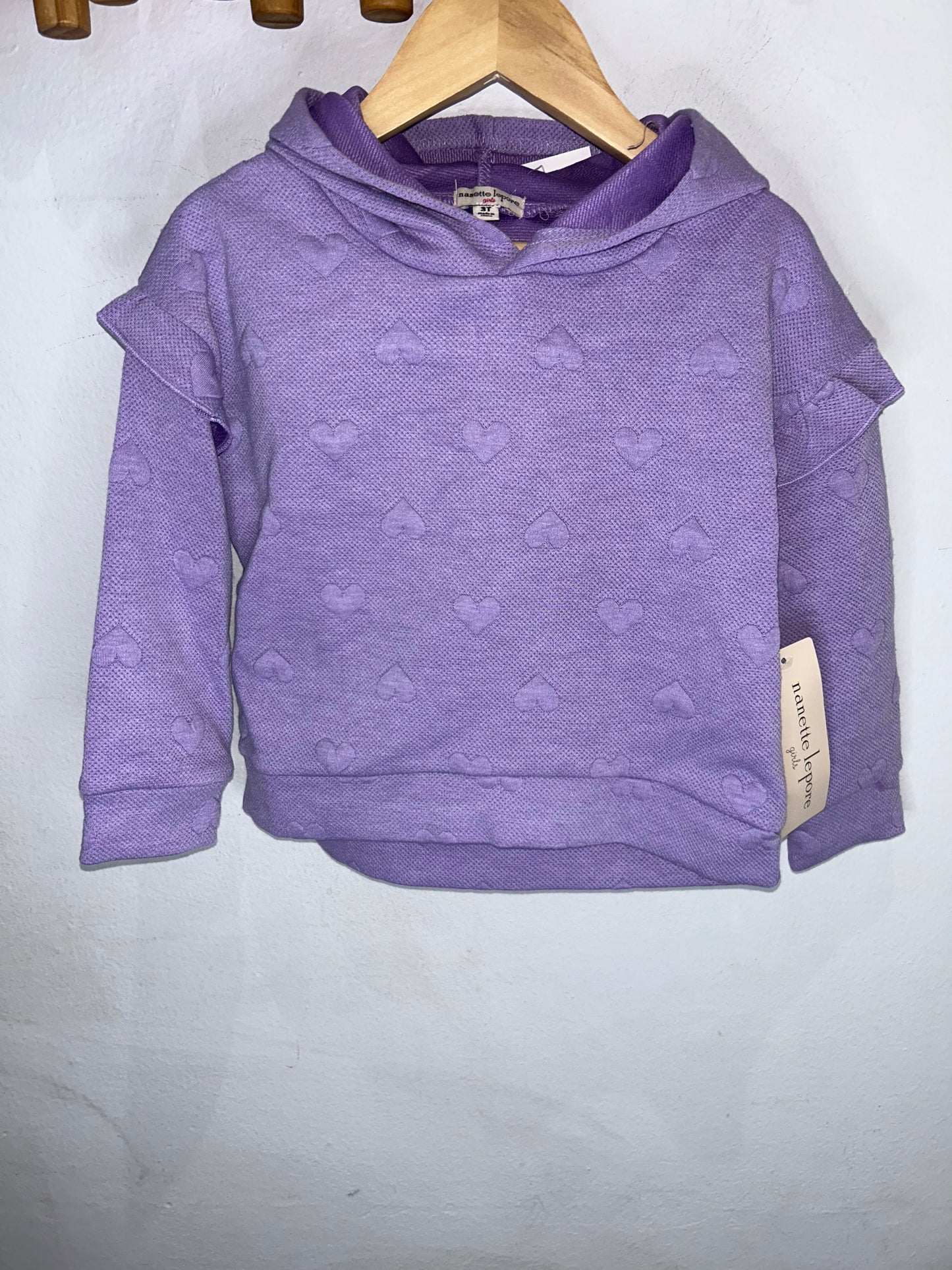 Purple Heart Jogger Set 3y