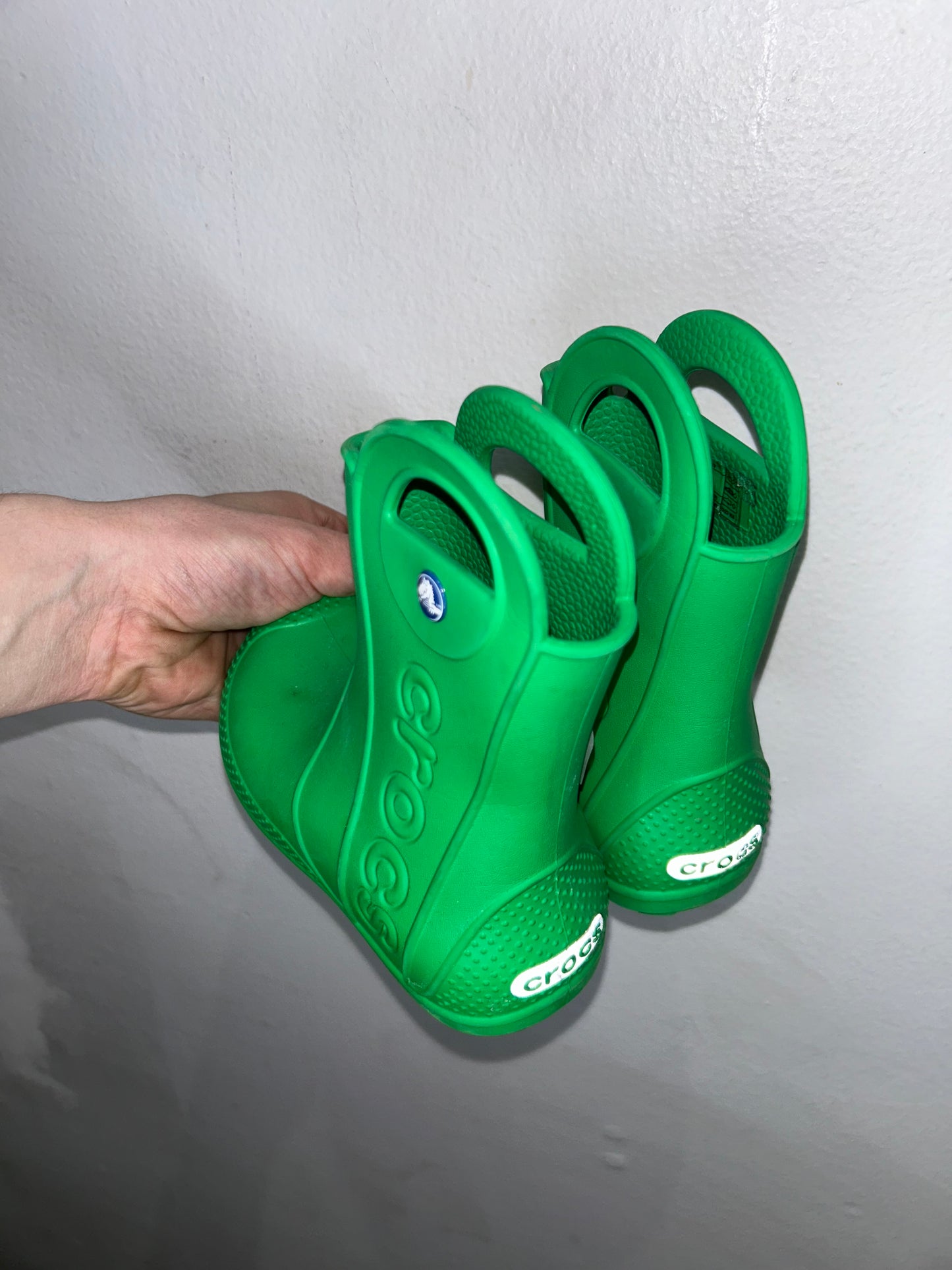 C9 Green Crocs rainboots
