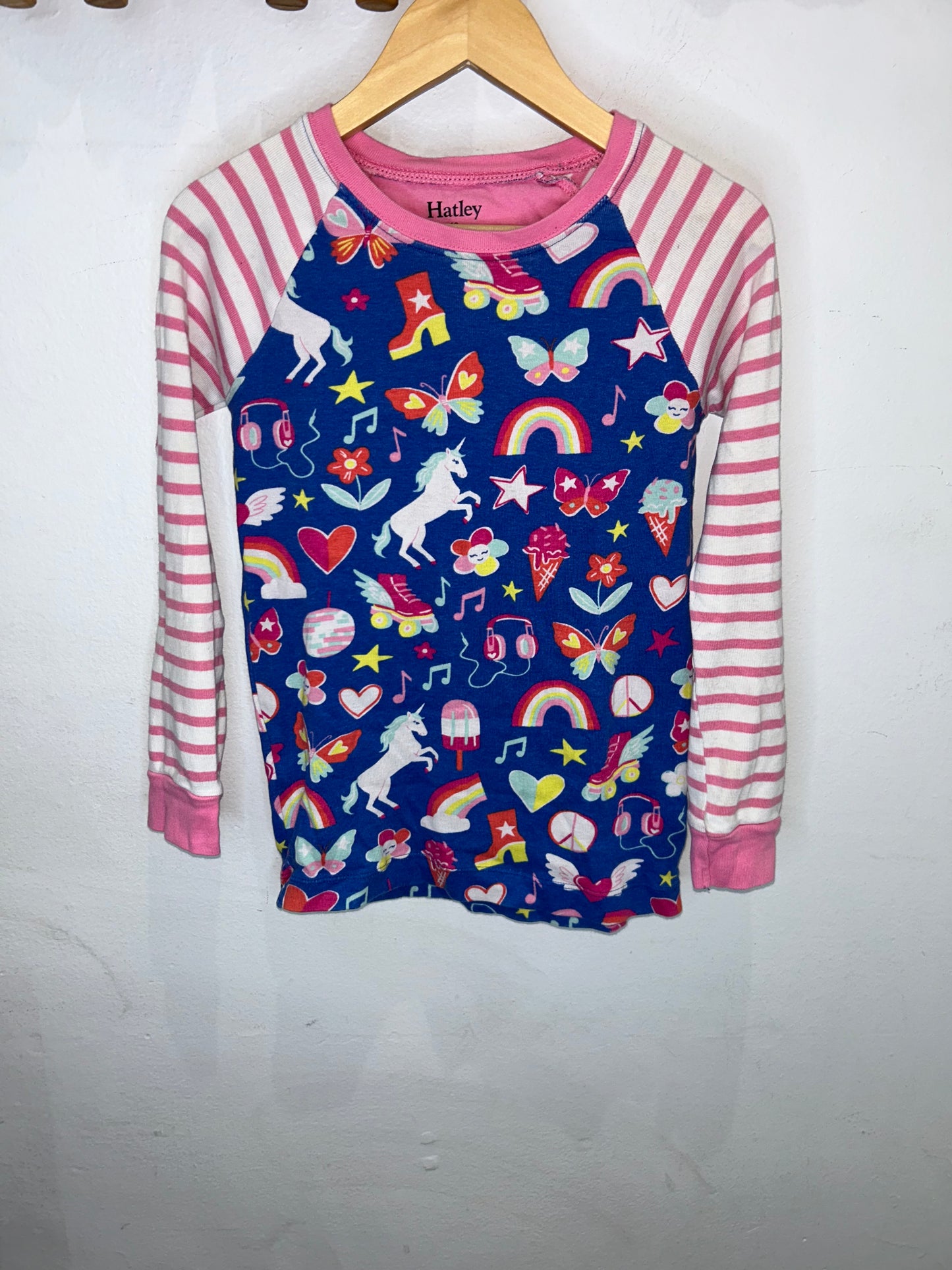 Hatley Unicorn Rainbow Pj 8-10y