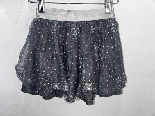 Jacadi silver tulle skirt 4y