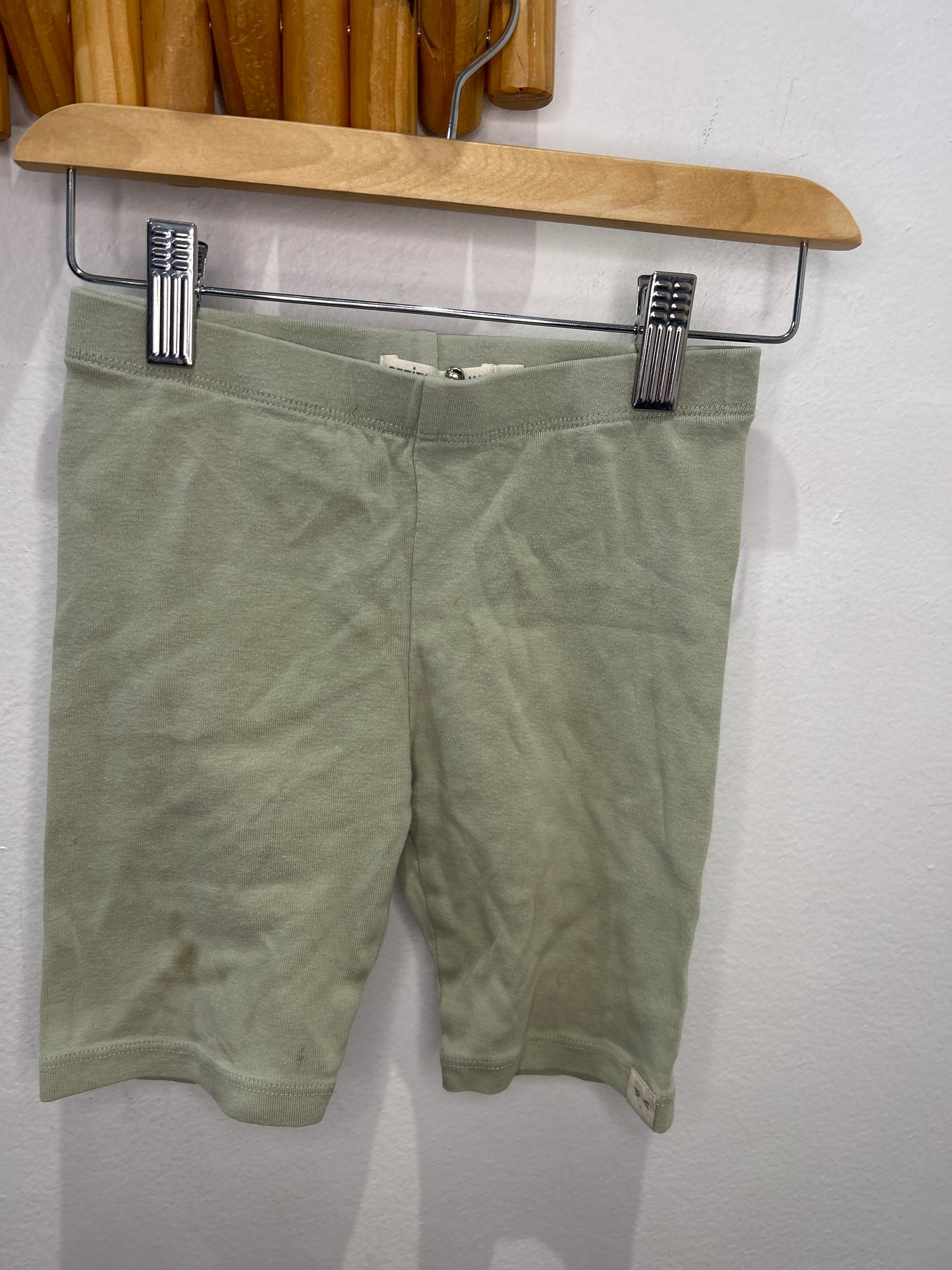 Petits Vilians light green shorts 6-7y*