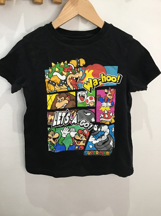 Super Mario let's a go tee 5y