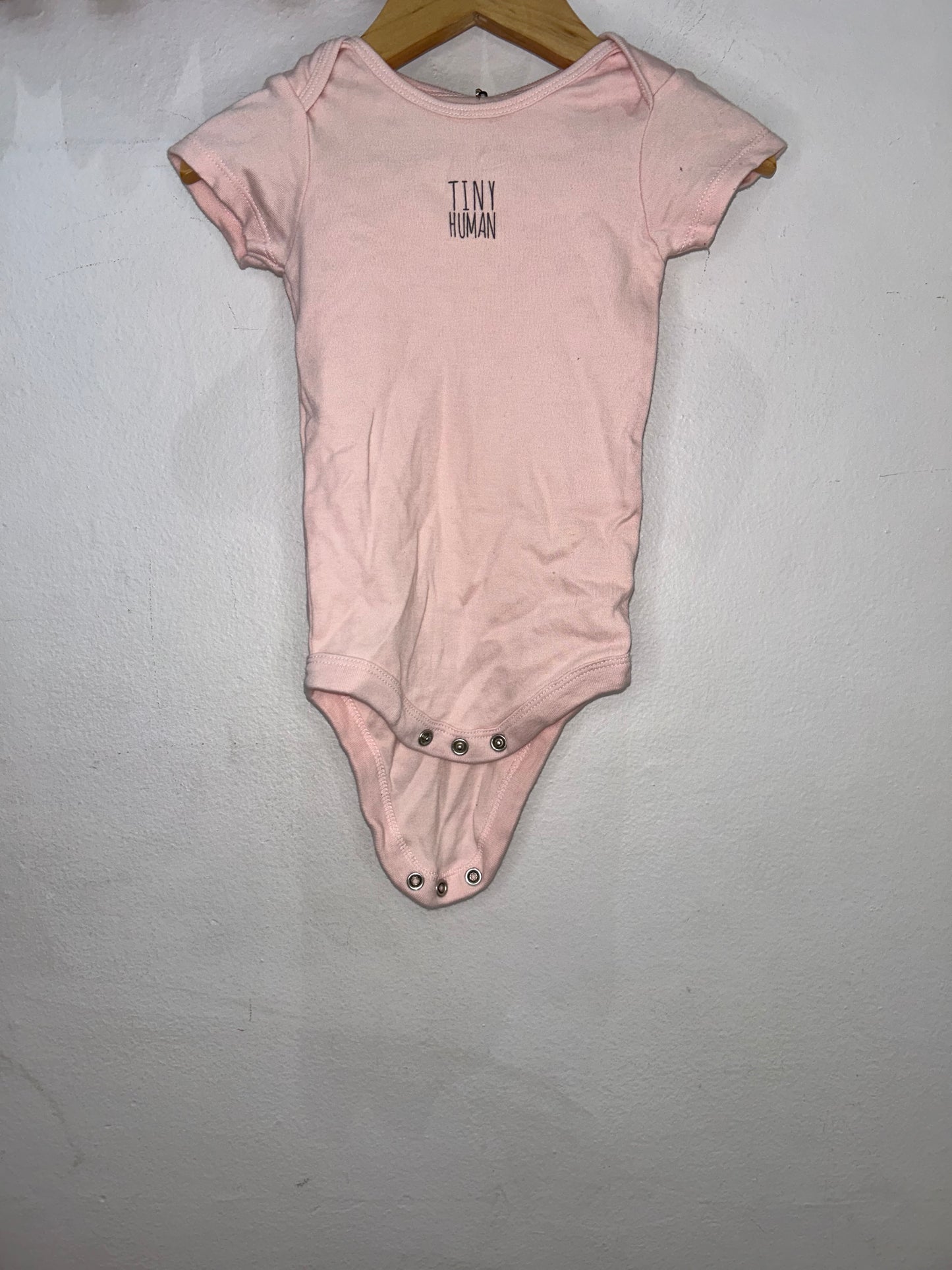 Tiny human onesie 3-6m