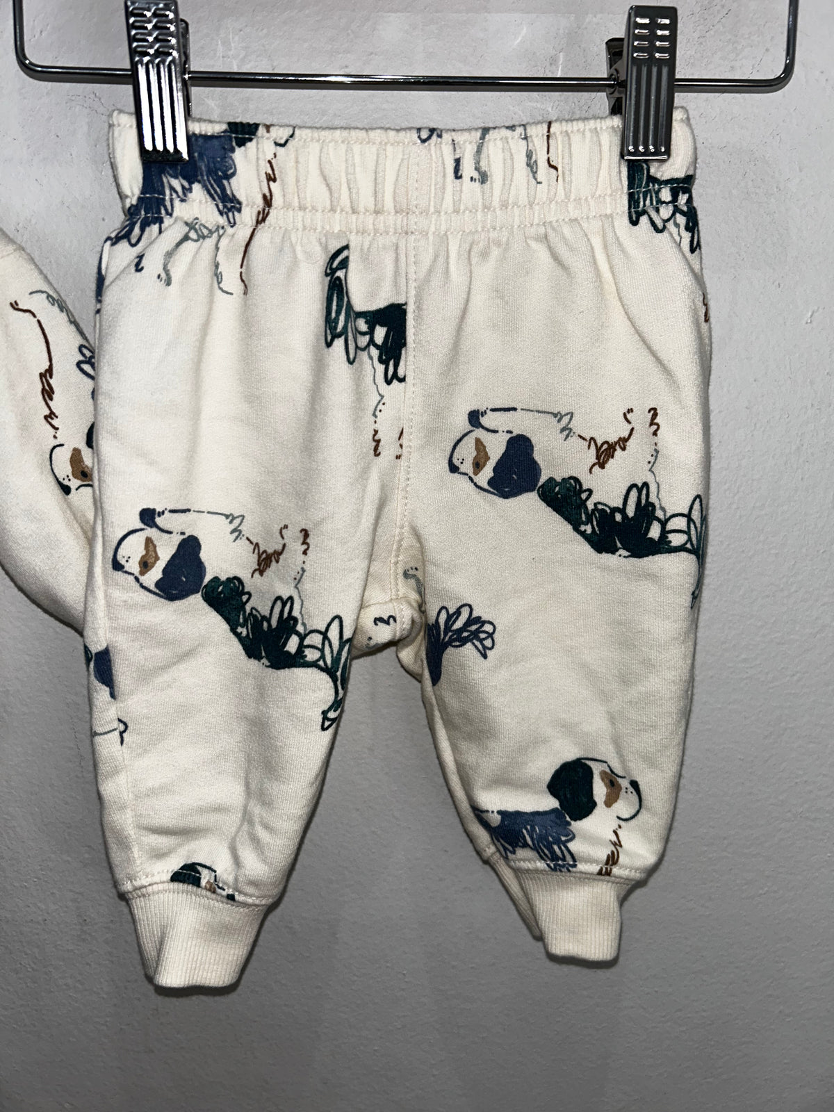 Dog sketches jogger set 6m