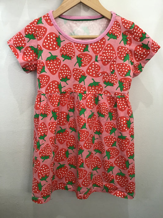 Strawberry dress 6y