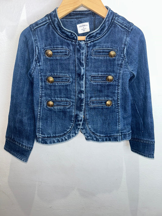 Marching band jean jacket 4y