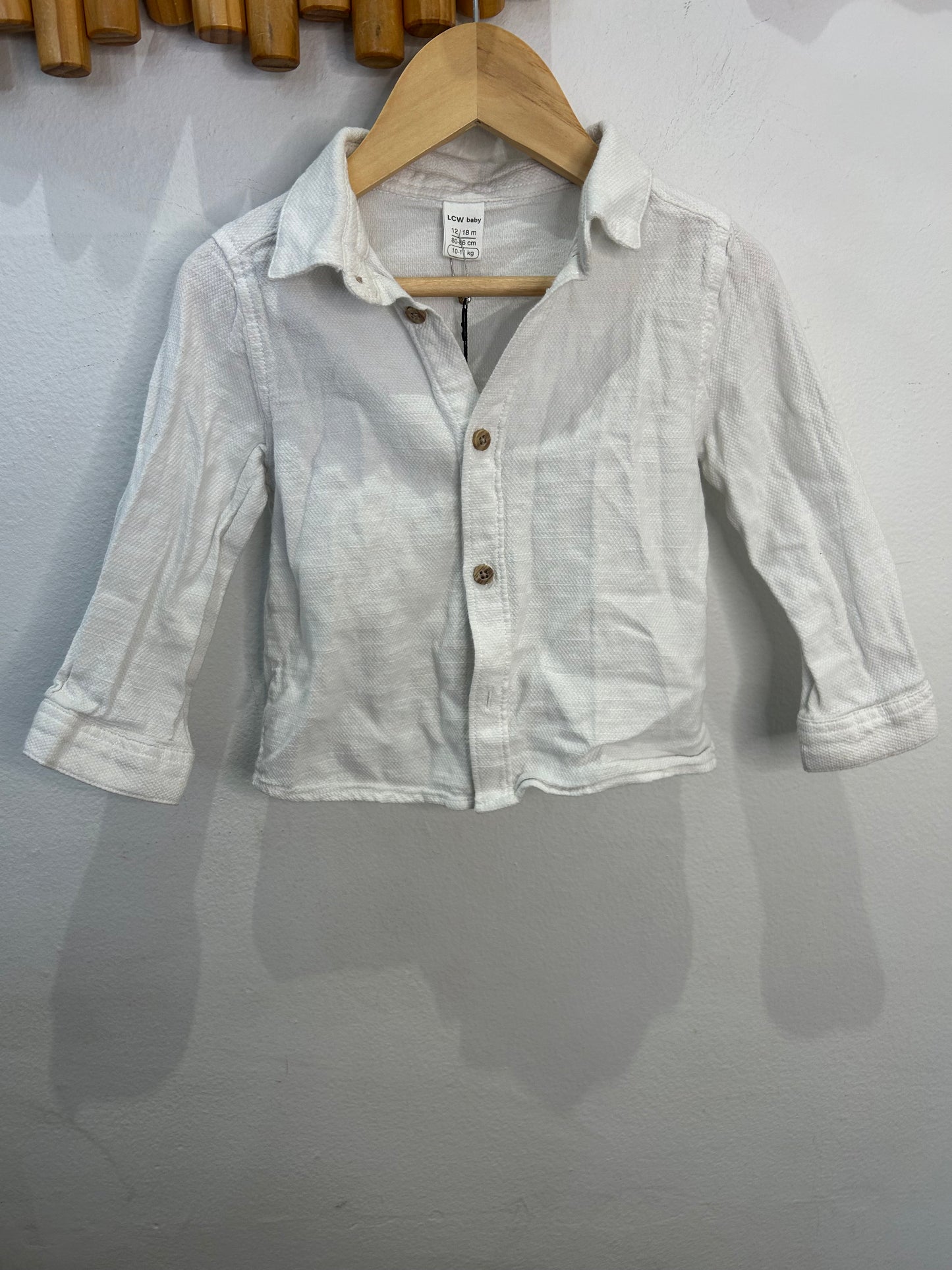 White shirt 12-18m