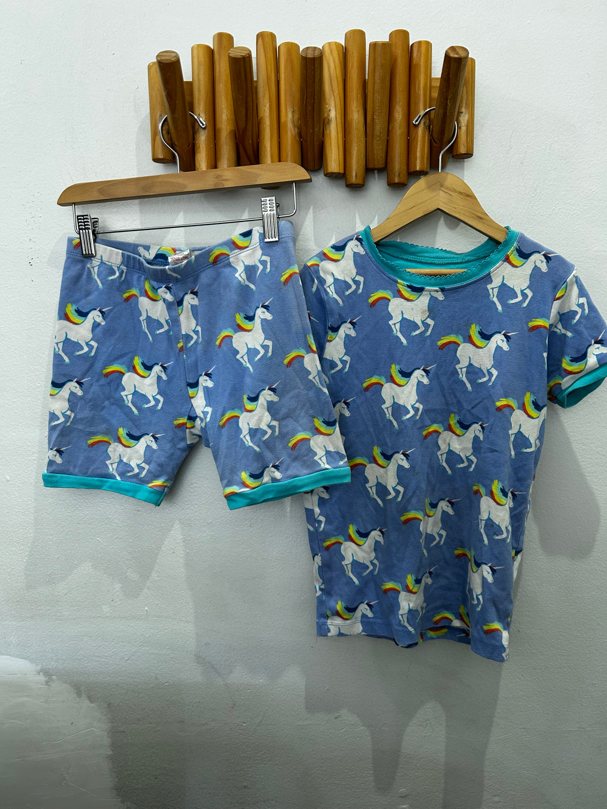 Hatley unicorns shorty pyjamas 10y