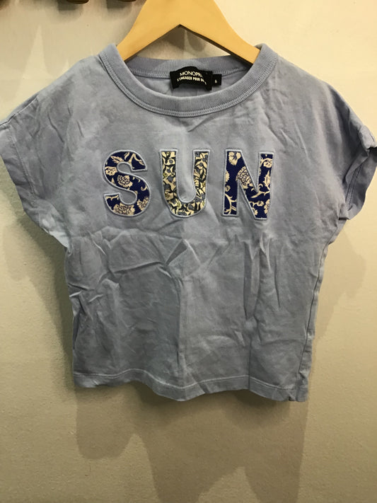 Tee Monoprix sun 6y