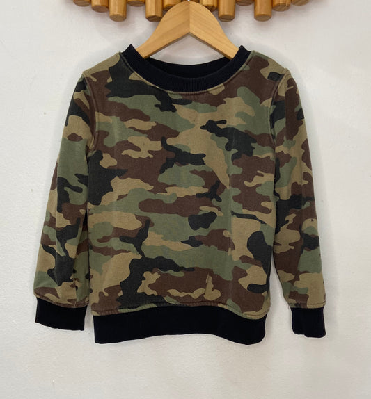 Camo pullover 4y*