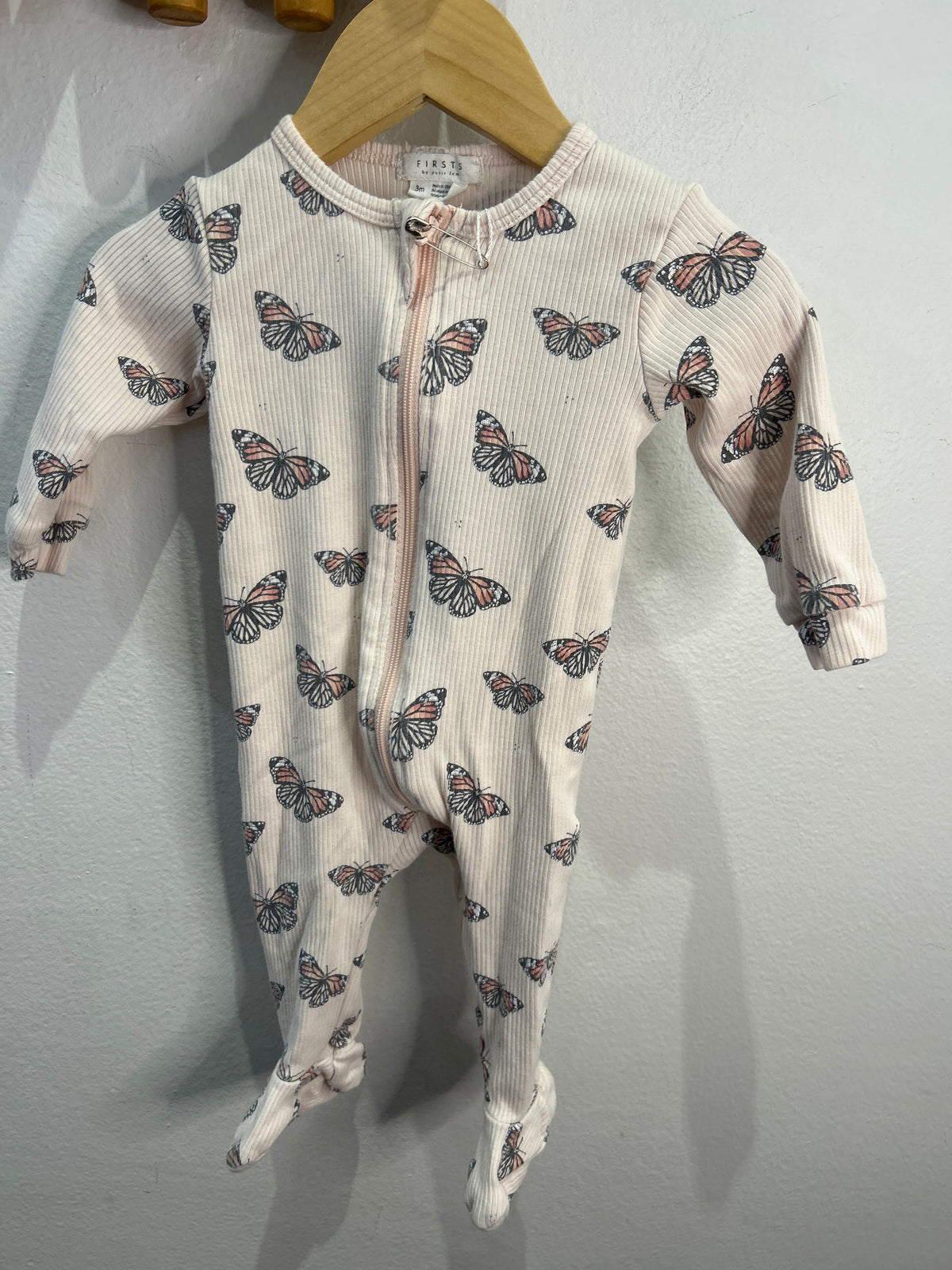 Butterflies ribbed sleeper 3m