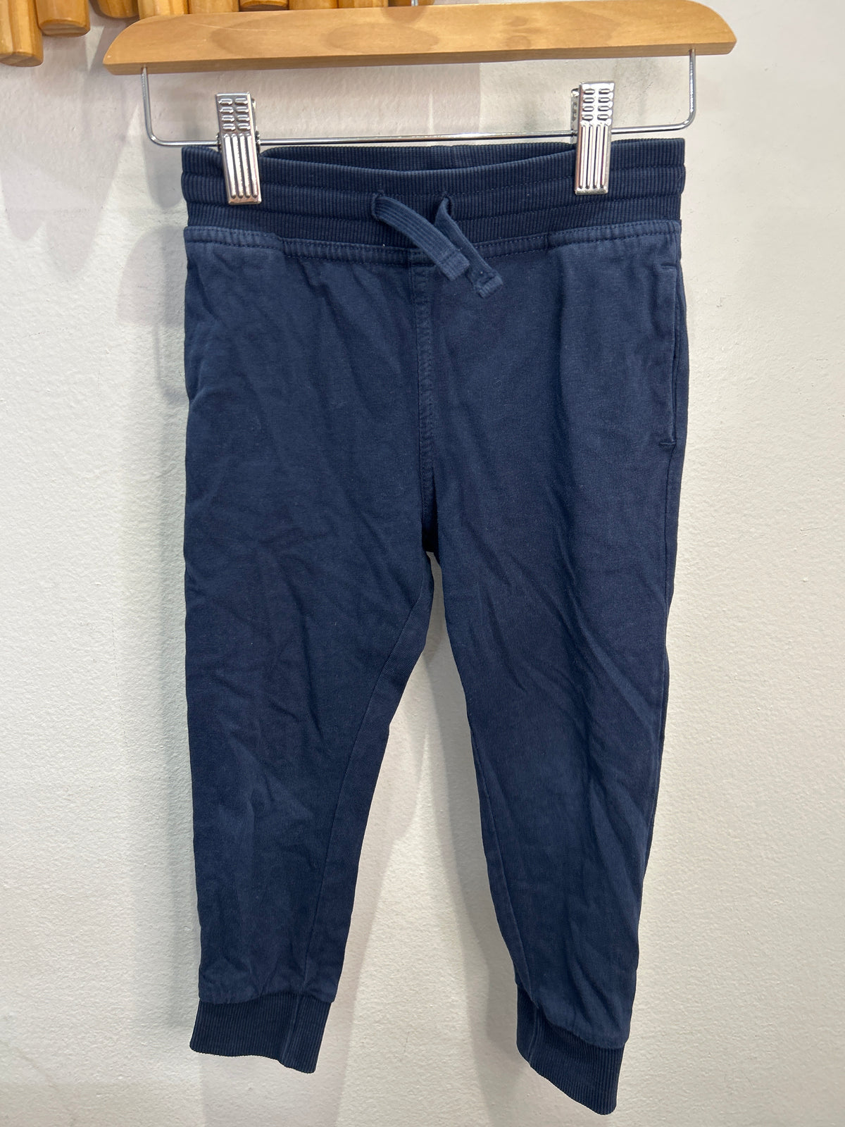 Blue cotton joggers 2-3y