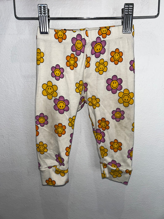 Yellow flowers leggins 6m