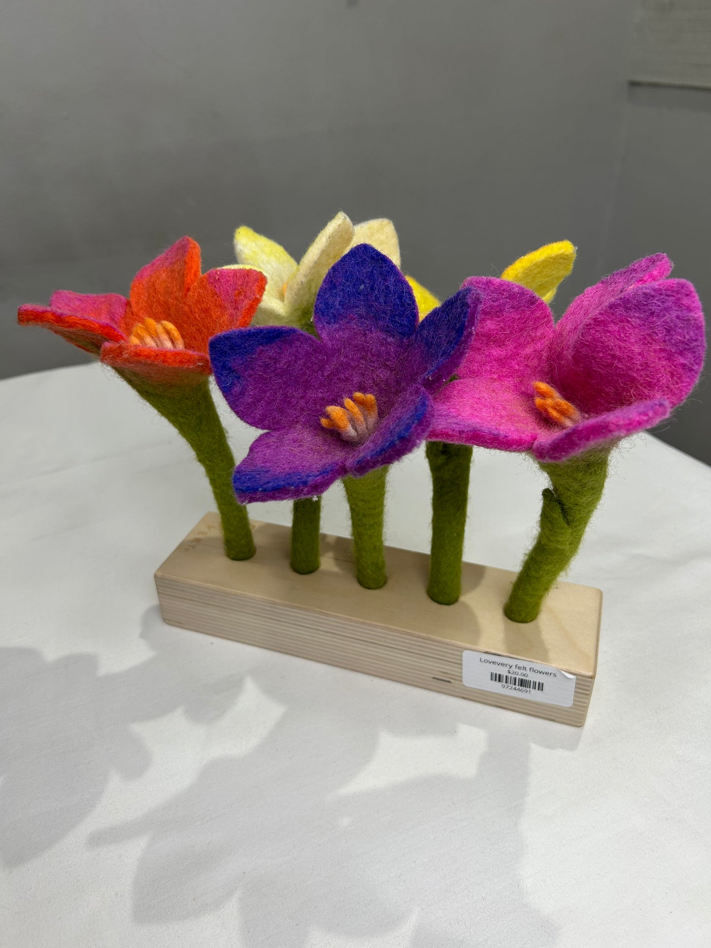 Lovevery felt flowers