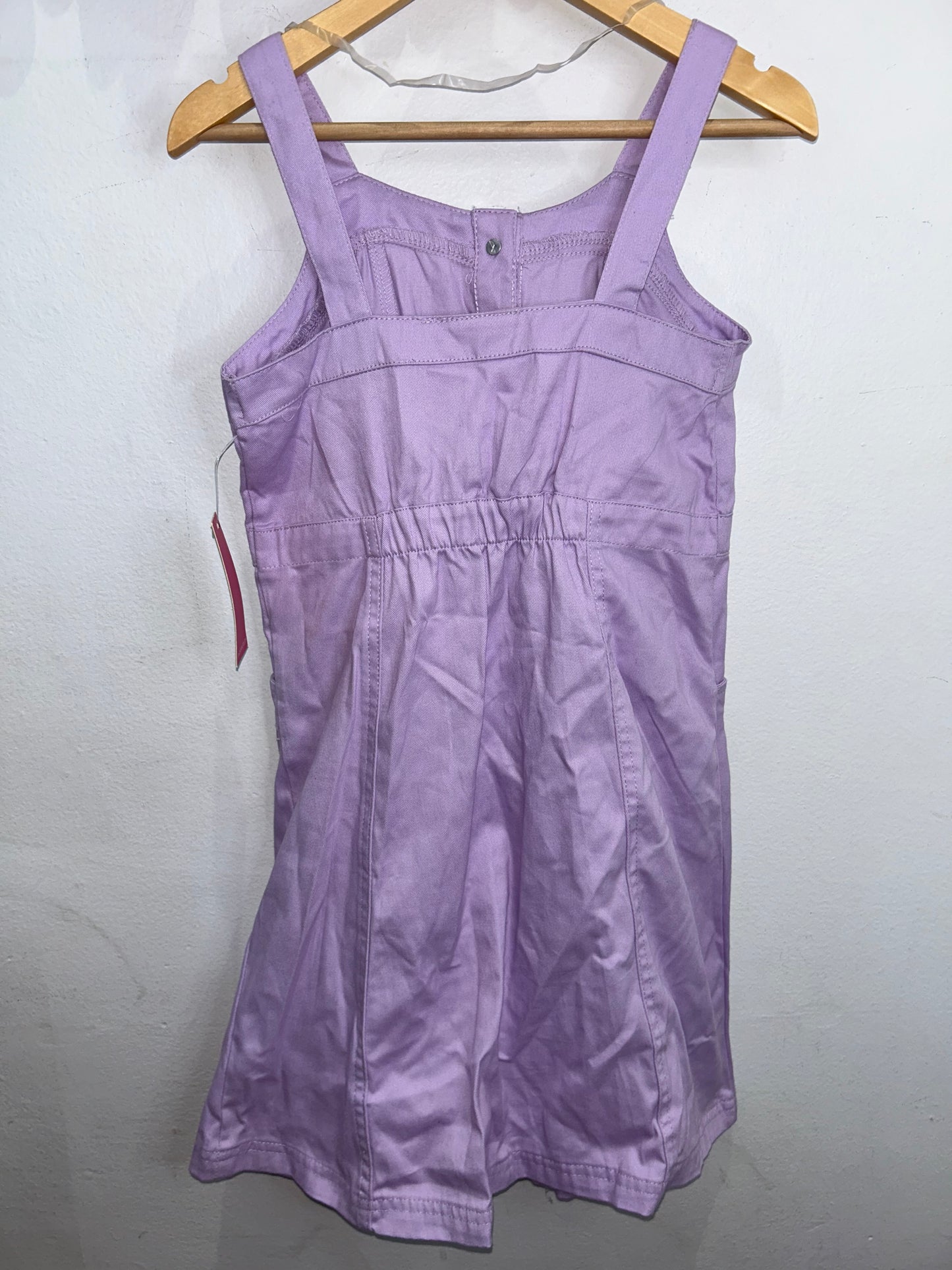 Lavender skirt romper 10y NEW