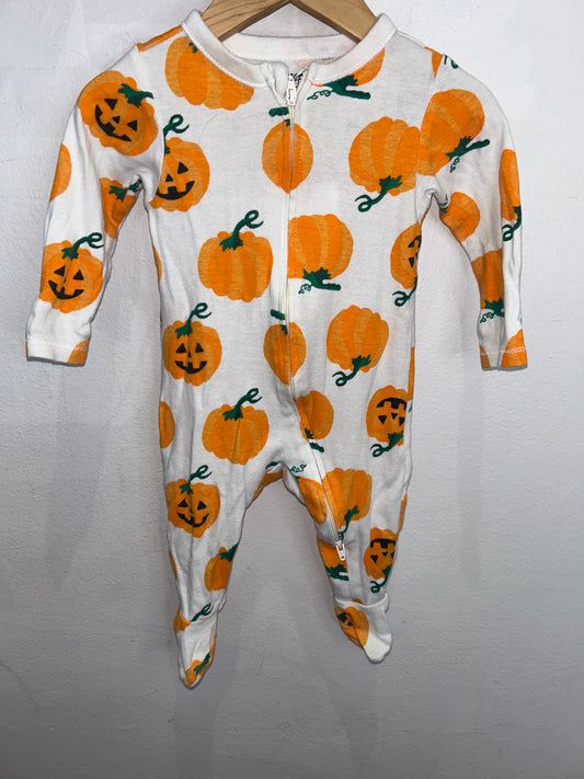 Pumpkin sleeper 3-6m