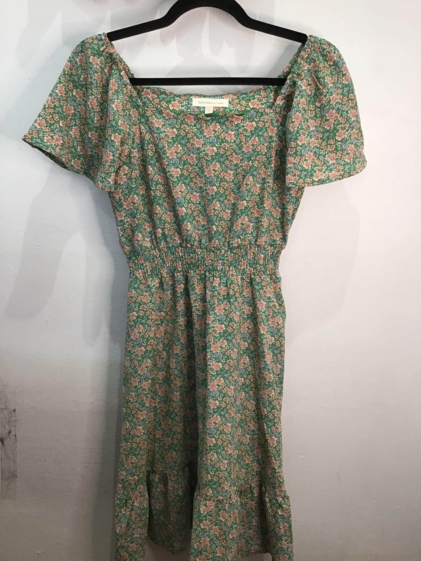 Dress green flora adult XS (12-14y)