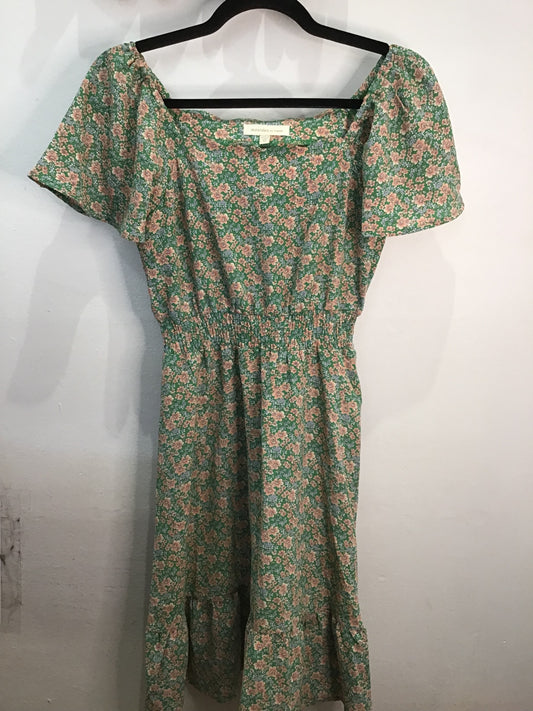Dress green flora adult XS (12-14y)