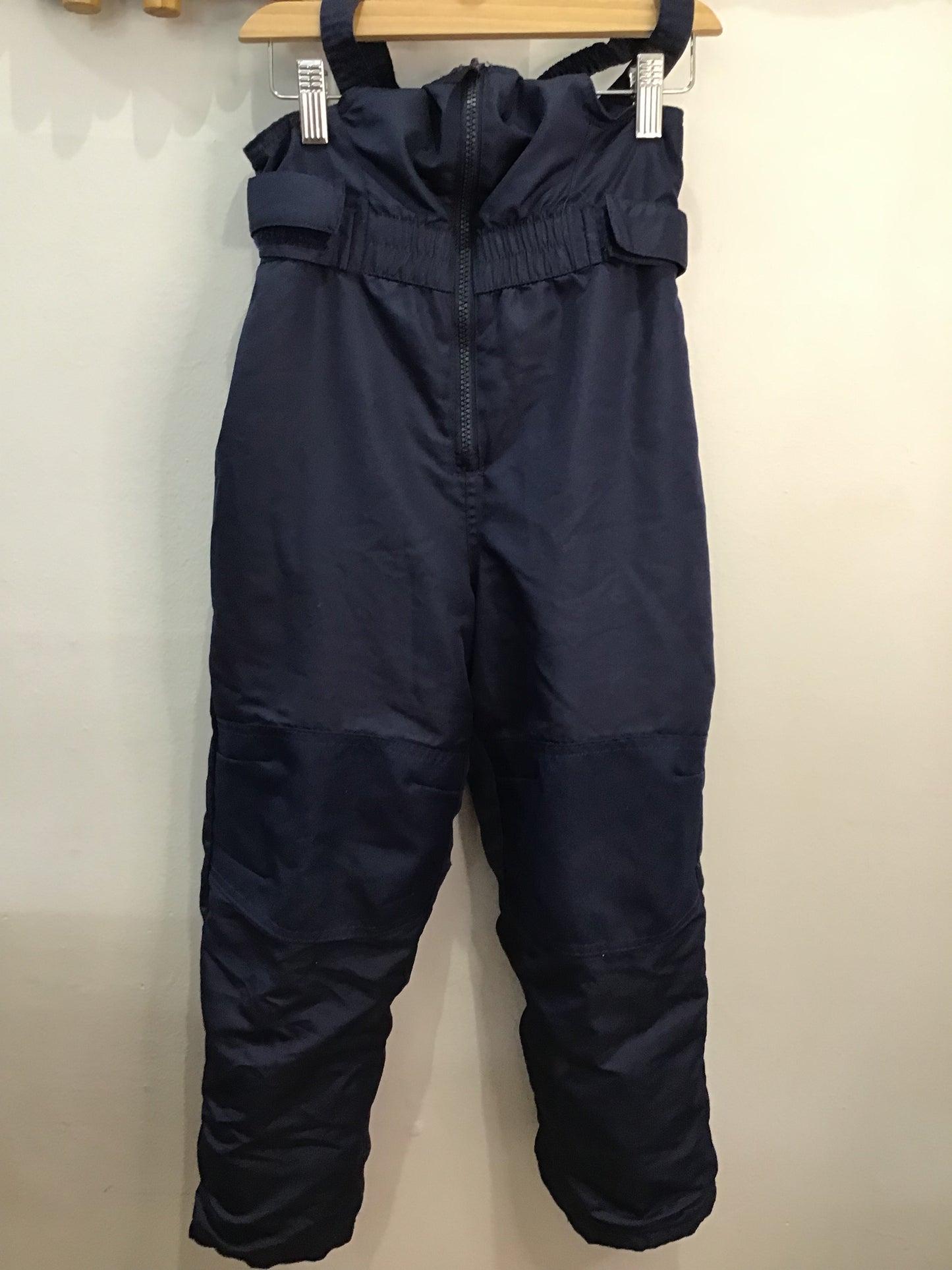 Navy bib snowpants 5y