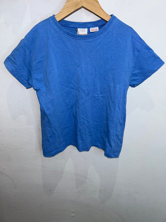 Light blue boxy tee 4-5y
