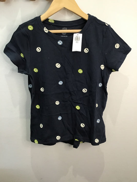 Softest tee smiley face 6-7y NEW