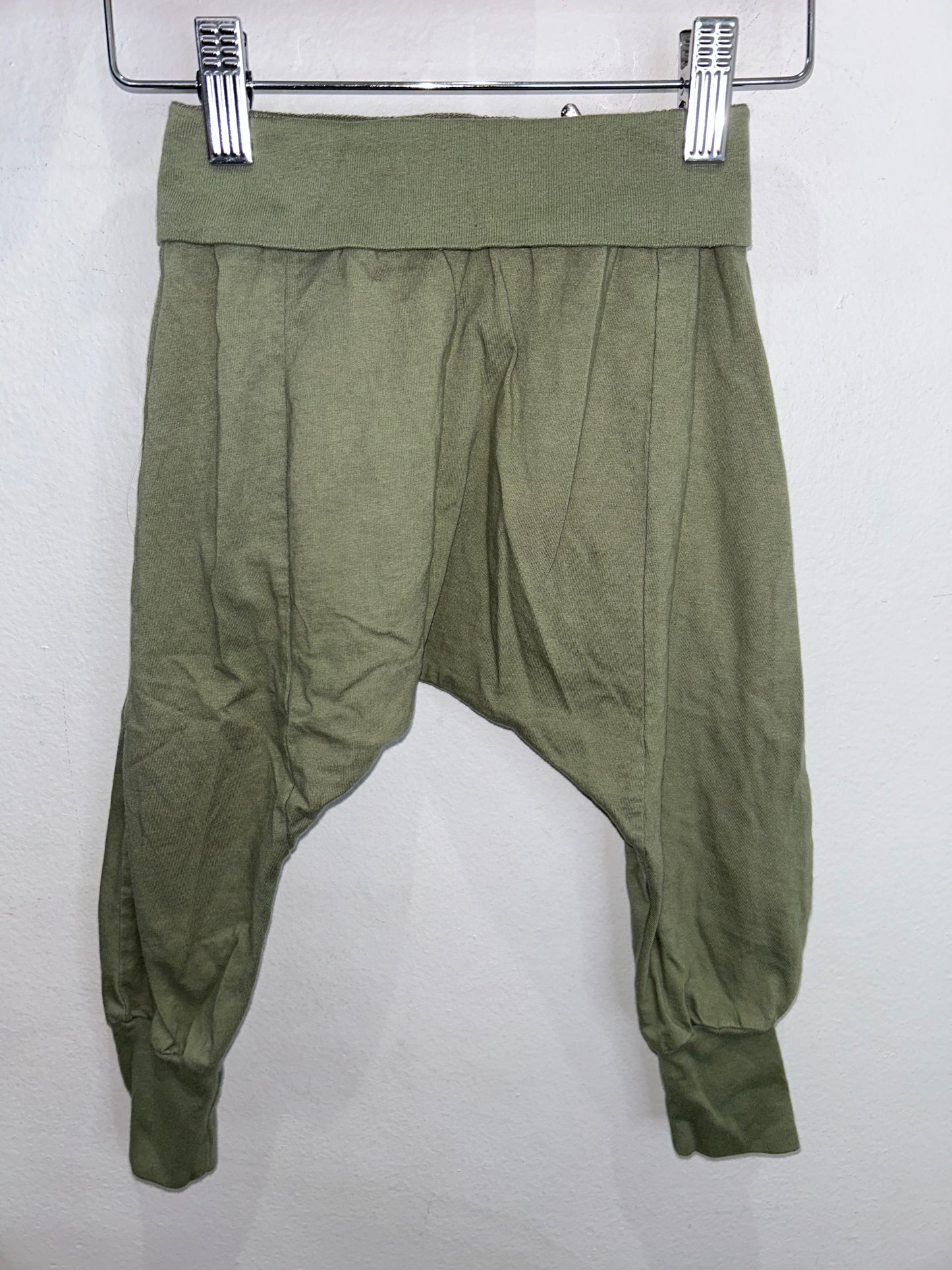Minimioche olive pants 1-2y