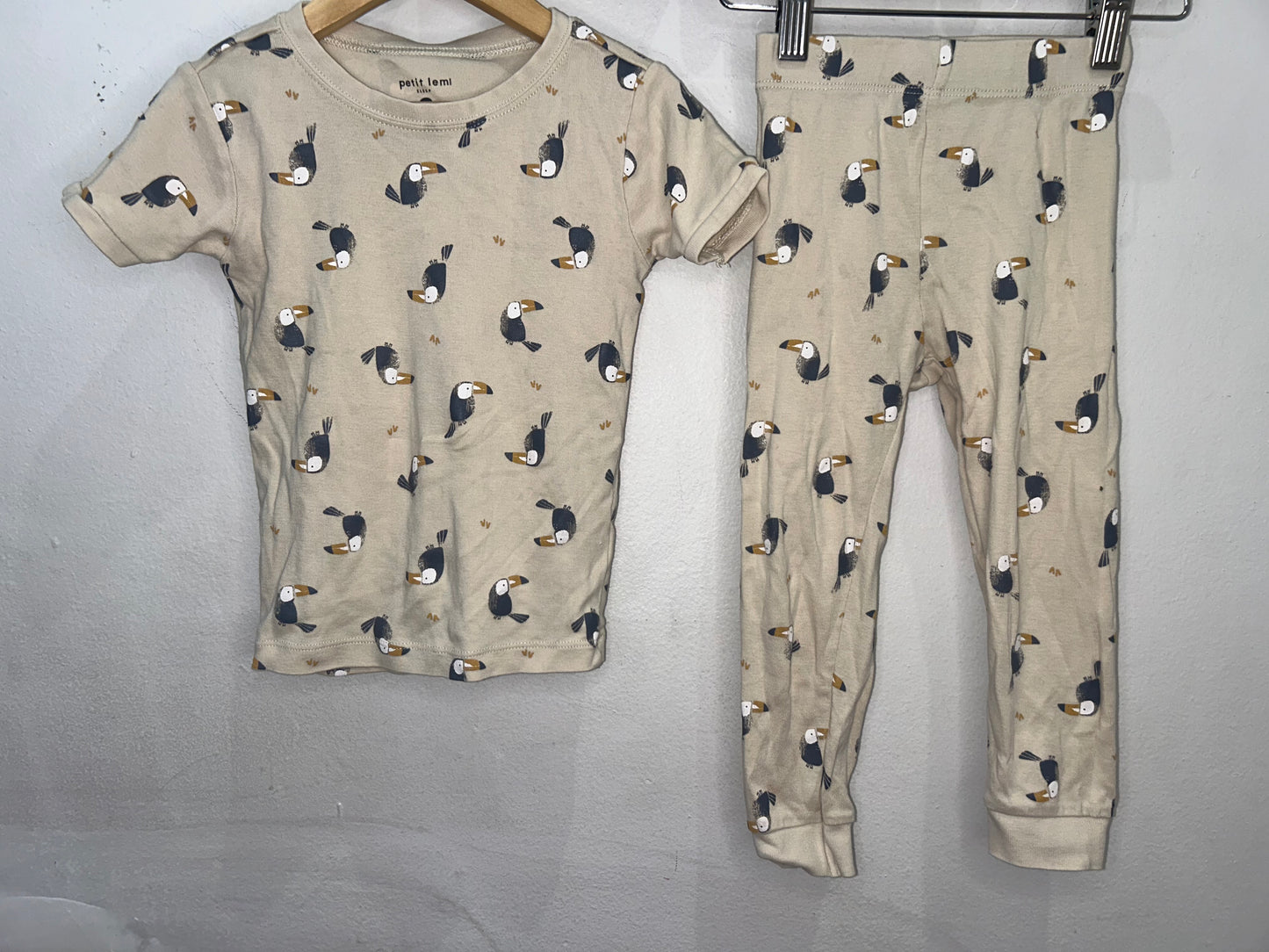 Petit Lem puffins pyjamas 3y