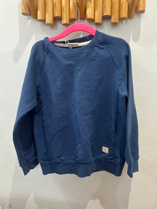 Wheat Collection blue pullover 5y