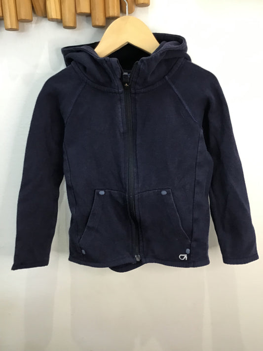 Sweatshirt navy fitted 3y