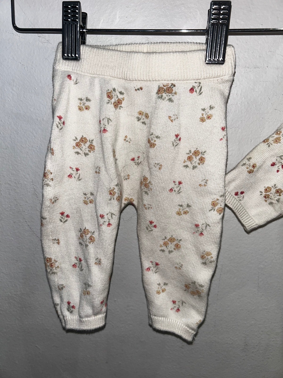 Floral sweater set 1-2m
