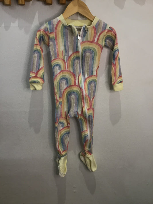 Burts Bees rainbow sleeper 12m