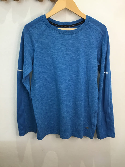Tee blue activewear longsleeve 7-8y