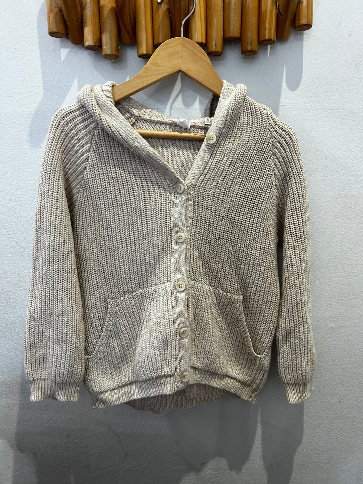 Jamie Kay beige cardigan 6y