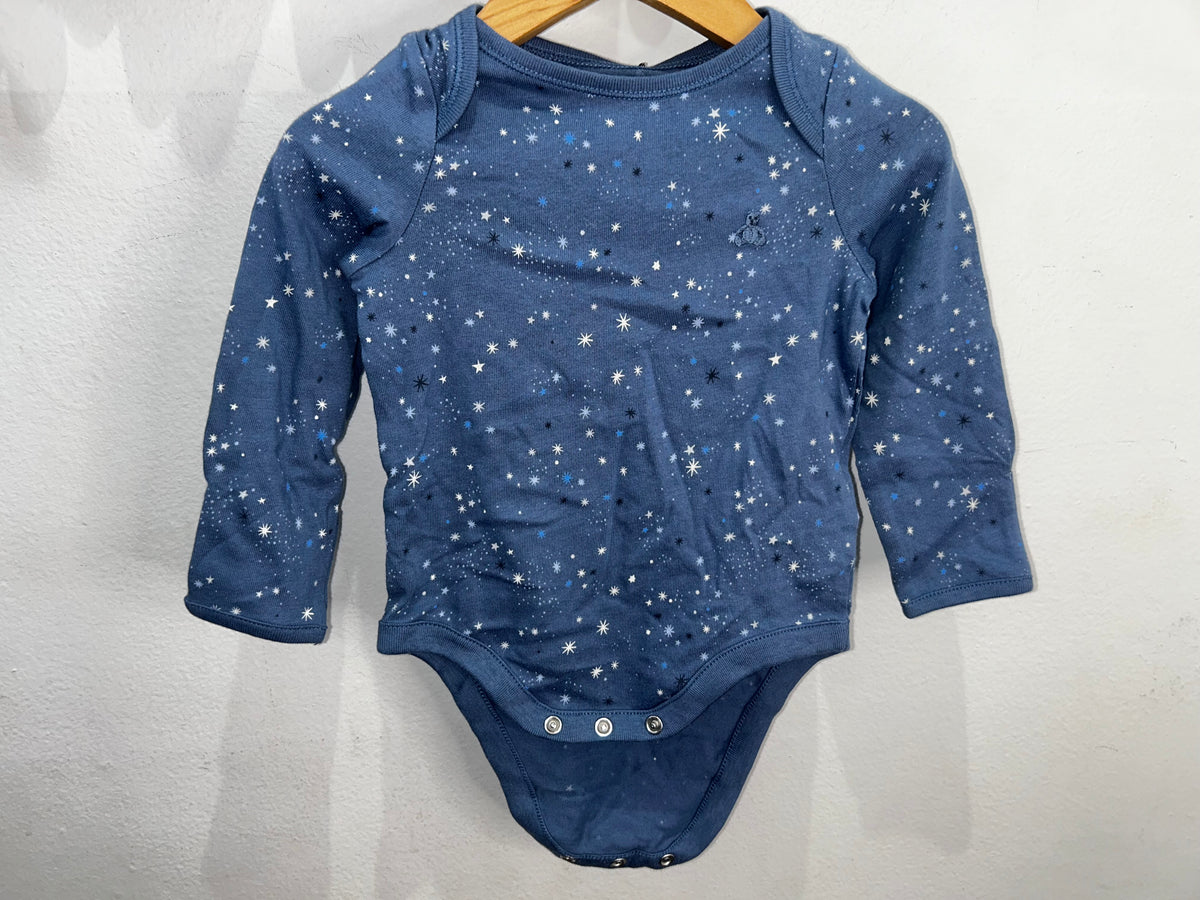Stars onesie set 3-6m