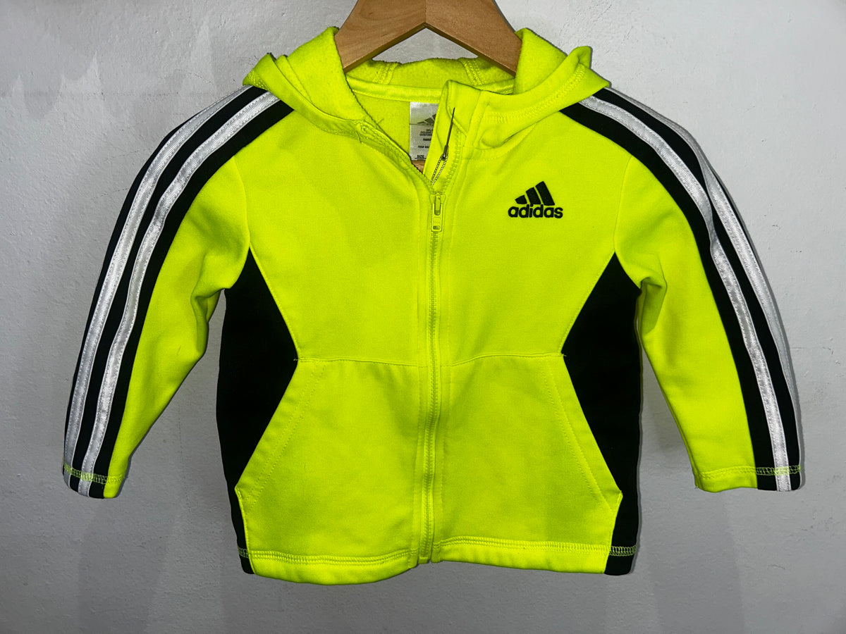 Adidas neon sweatshirt 18m