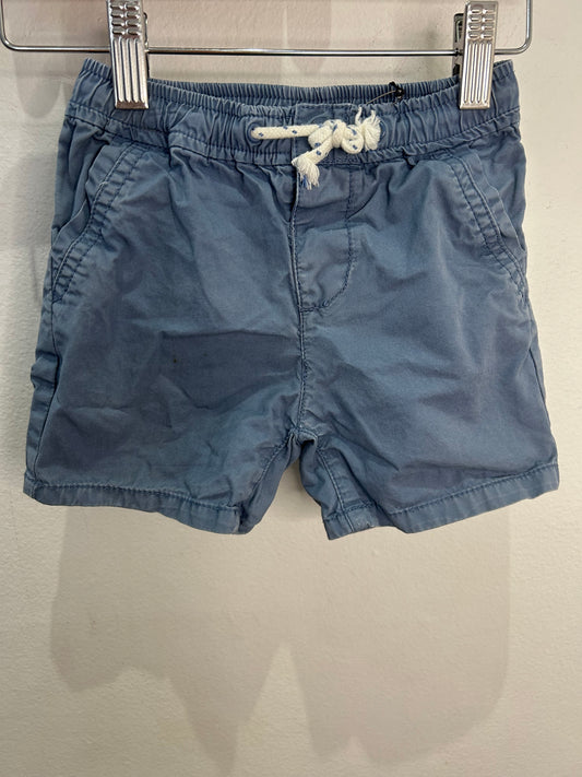 Zara blue shorts 18-24m