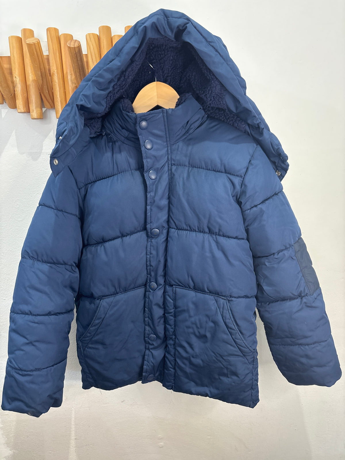 Blue cold control max winter jacket 8-9y
