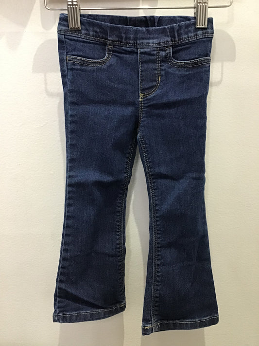 Flared pull-on jeans 2y