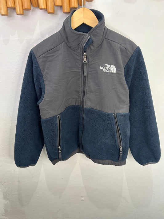 The North Face dark blue fleece 7-8y