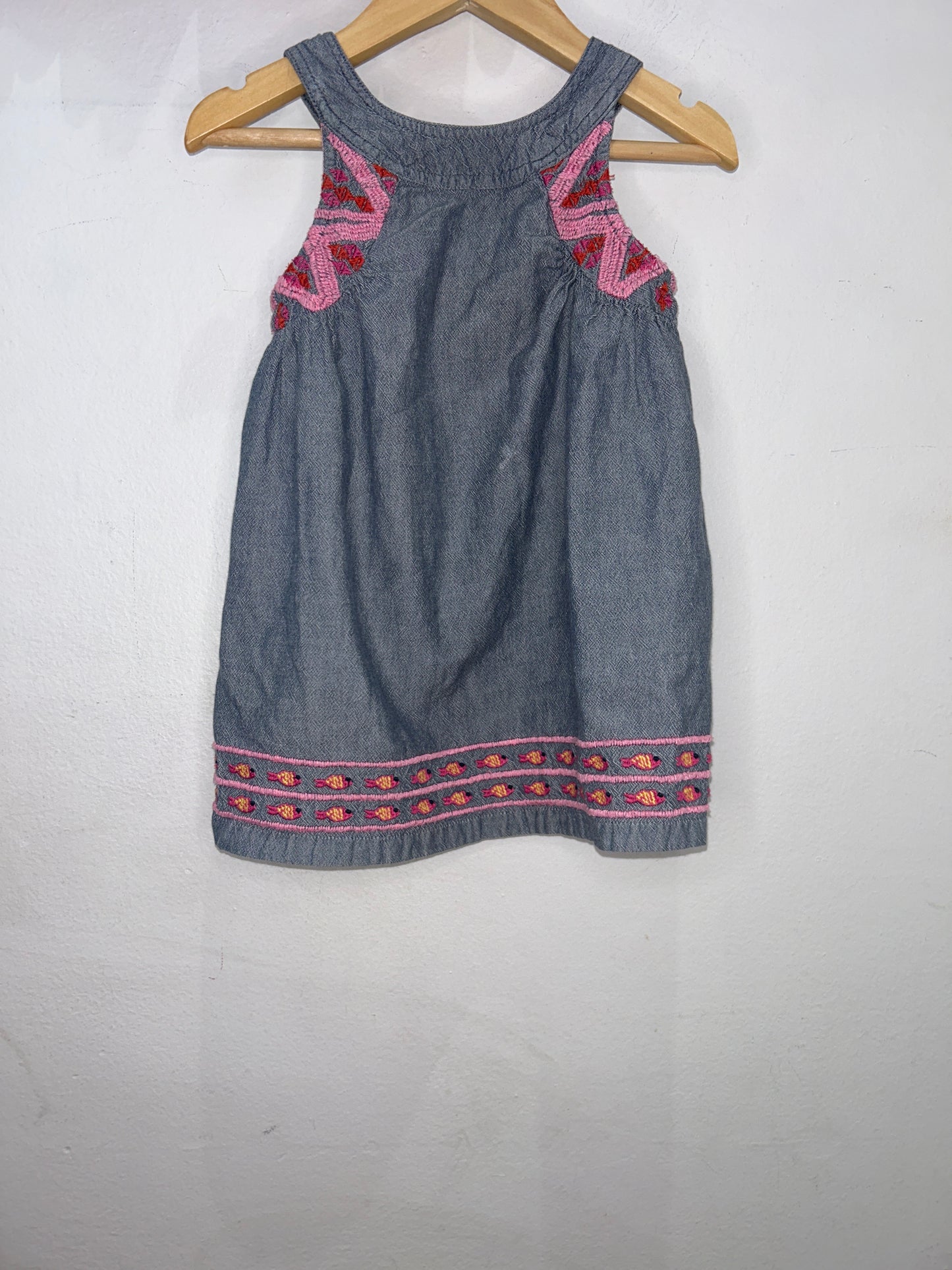 Chambray dress 2y